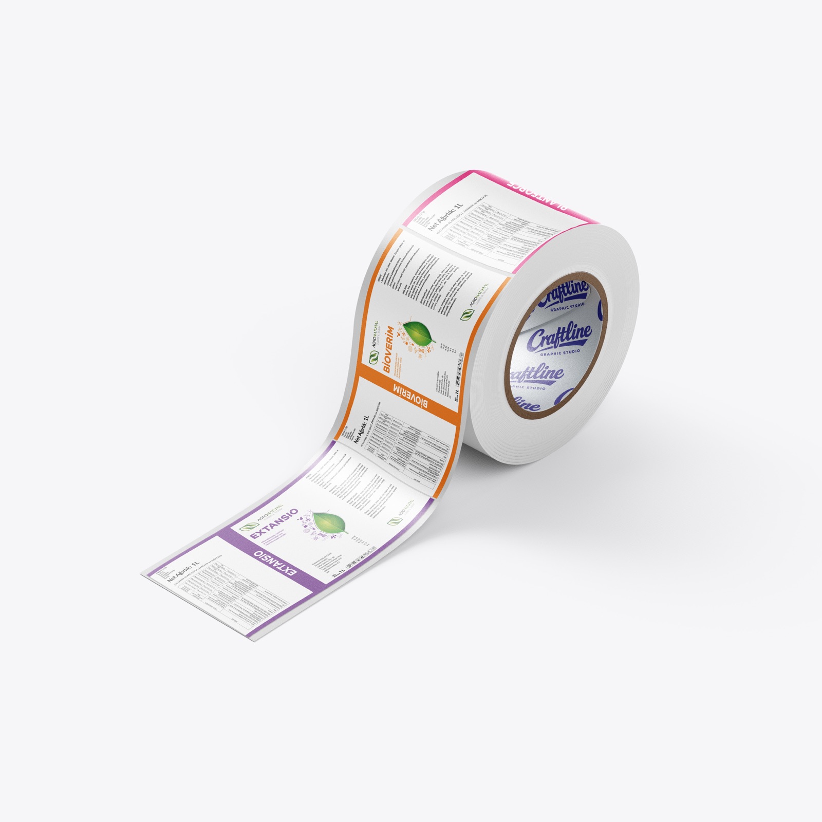 Bobin etiket üretimi — Craftline