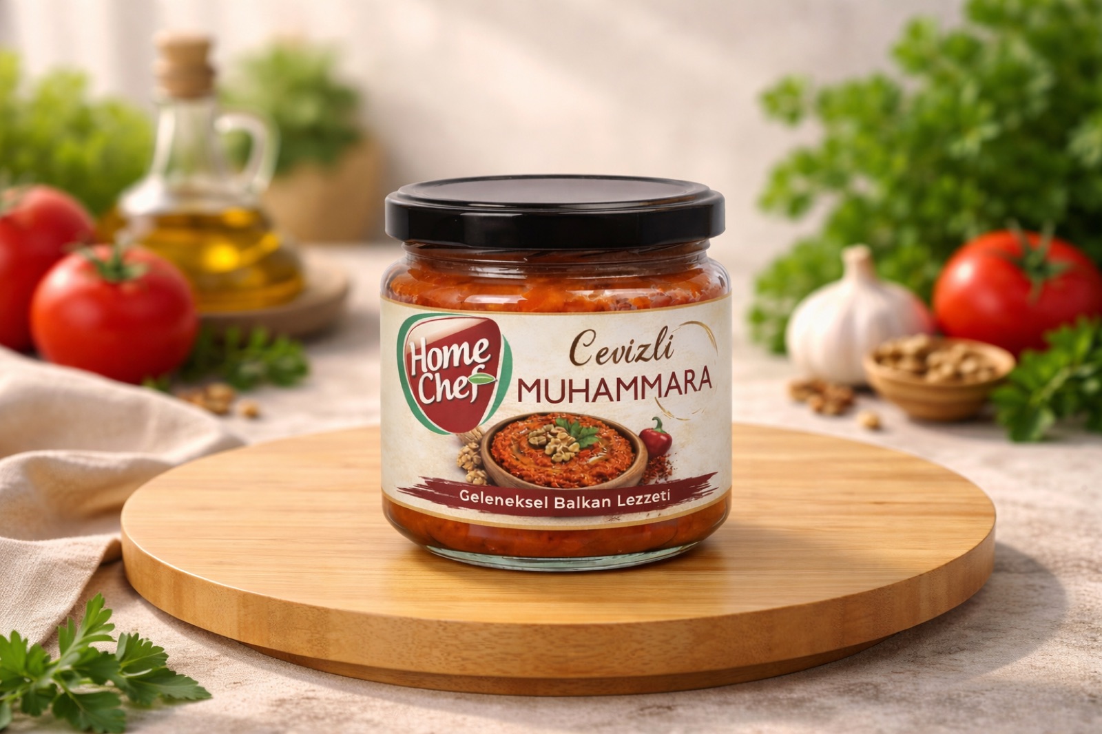 Home Chef meze serisi etiketi — Home Chef