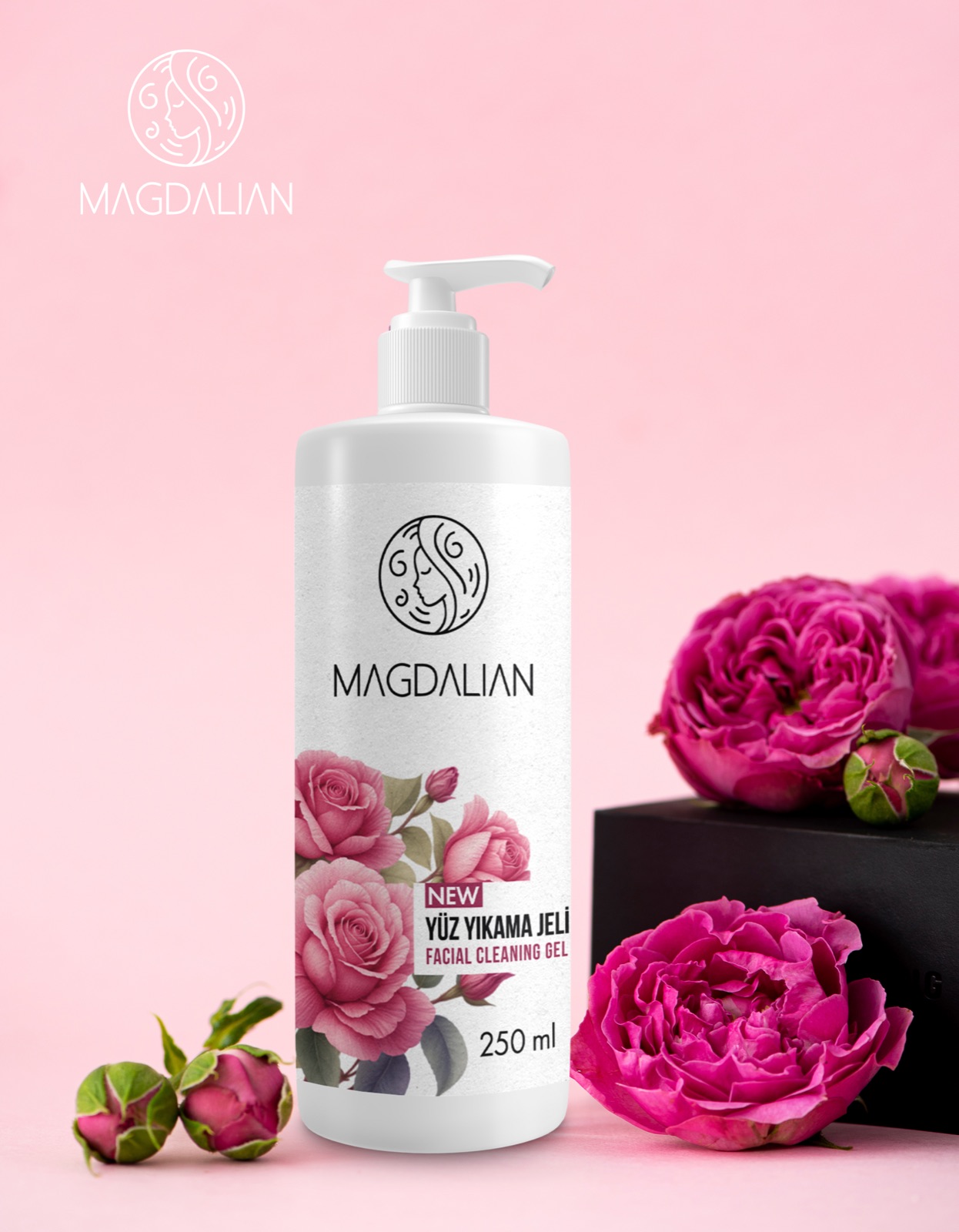 Magdalian kozmetik kimliği ve ambalajı — Magdalian